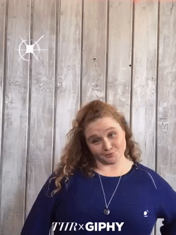 danielle macdonald GIF by The Hollywood Reporter
