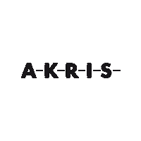 akrisofficial fashion logo akris Sticker