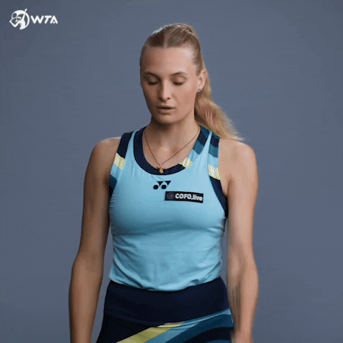 Dayana Yastremska Yes GIF by WTA