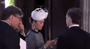 Royal Wedding Texting GIF by BBC