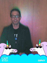 outintech GIF by Out in Tech x GIPHY | Spring Social @ Hotel Americano