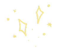 Star Gold Sticker by haenaillust