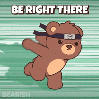 On My Way Running GIF by BEARISH