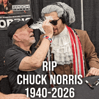 Signing Chuck Norris GIF