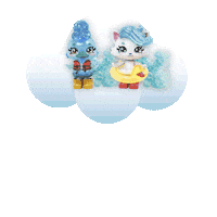 Cloudees Sticker by Mattel