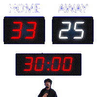 25 Away Sticker