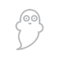 Halloween Ghost Sticker