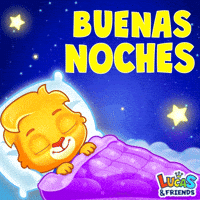 Good Night Sleeping GIF by Lucas and Friends by RV AppStudios