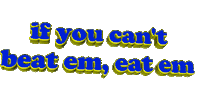 life advice beat em Sticker by AnimatedText