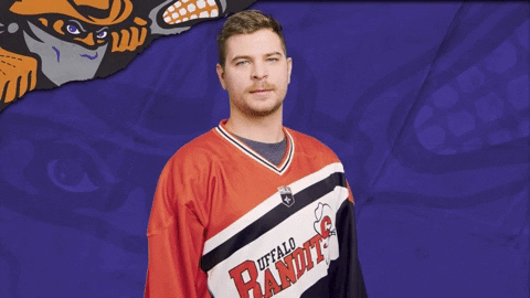 Sport Wink GIF by Buffalo Bandits