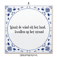 Wind Nl Sticker by Tegelspreuken.nl