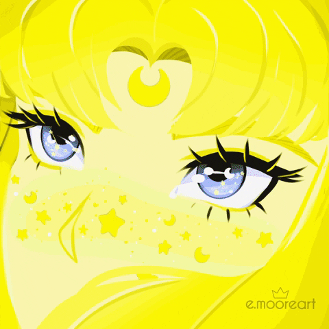 Sailor Moon Eyes GIF