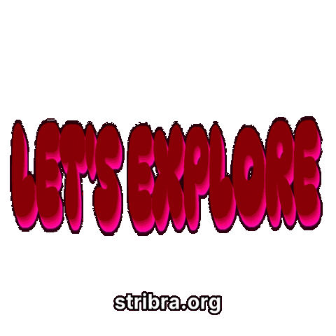 Neon Explore Sticker by stribra