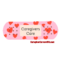 Boo Boo Heart Sticker by Caregiver Careers