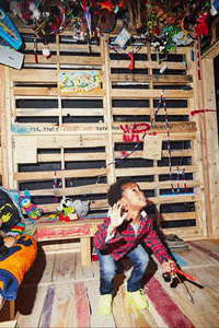 flyboy-universe-nevermore-park cute jump jumping toys GIF