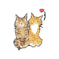 ねこ Love Sticker