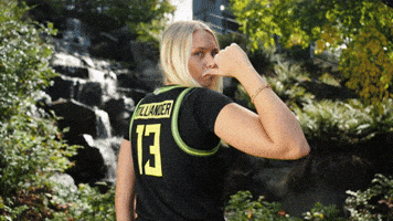 Womens Basketball Oregon GIF by GoDucks