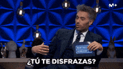 Dani Martínez Carnaval GIF by Movistar Plus+