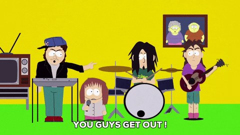 living room band GIF by South Park 