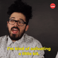 Salivating a Little Bit