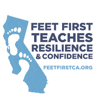 feet_first health walking walk california Sticker