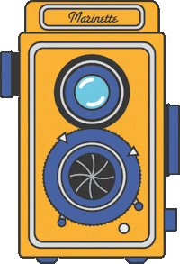 Film Vintage GIF by Les ateliers de Marinette