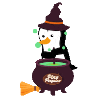 Halloween Penguin Sticker by PreGel