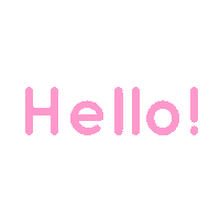 Heart Hello Sticker