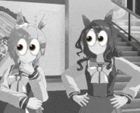 Girl Horse GIF