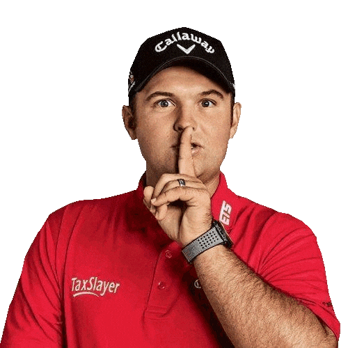 Patrick Reed Cheater Sticker by PGA Memes