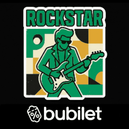 Rock And Roll GIF by Bubilet