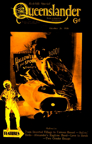 StateLibraryofQueensland giphygifmaker giphyattribution halloween ghost GIF