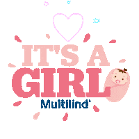 Baby Girl Sticker by Grippostad