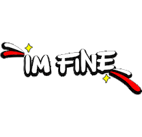 Im Fine Hip Hop Sticker by Johnny Climax
