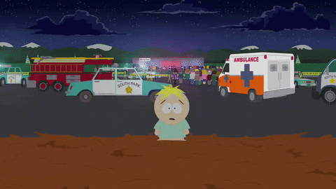 surprise police GIF by South Park 