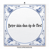 Support Genieten GIF by Tegelspreuken.nl
