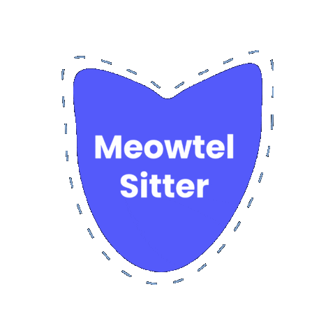 meowtel_ catsitter meowtel cat sitter catsofmeowtel Sticker