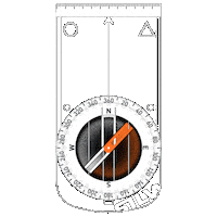 Compass Sticker by SILVA