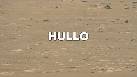 Red Planet Hello GIF by NASA