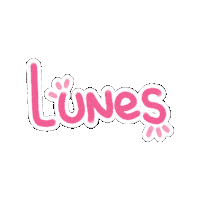 Lunes Dias Sticker