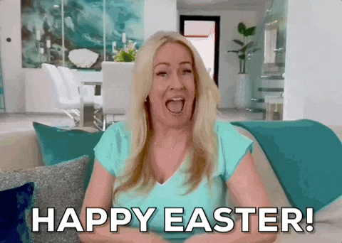 Happy Easter Sunday GIF by Vikki Downey