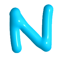 English Alphabet Sticker