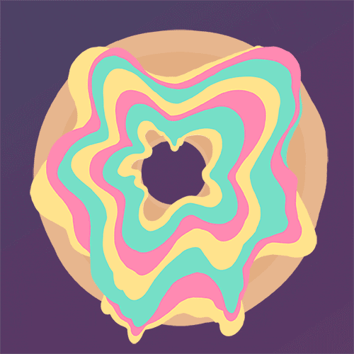 art donut GIF by Popsicle Illusion