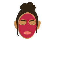 elziekeiko pink beauty red green Sticker
