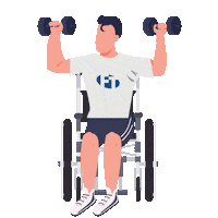 fitnesstown fitness exercise working out weights Sticker