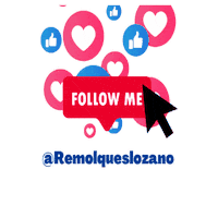 RemolquesLozano instagram like facebook tiktok Sticker