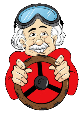 Driver Driving Sticker by Ollie's