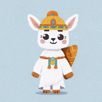 Llamaozicharacter GIF by Llamaozi