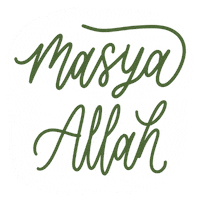 Art Typography Sticker