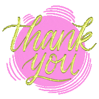 Art Thank You Sticker